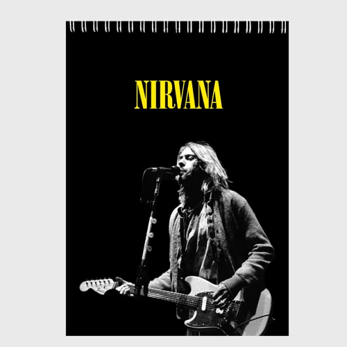 Скетчбук Группа Nirvana Курт Кобейн 