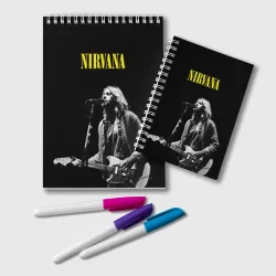 Блокнот Группа Nirvana Курт Кобейн 