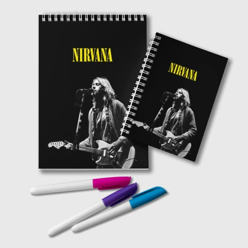 Блокнот Группа Nirvana Курт Кобейн