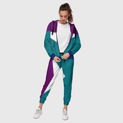 Женский костюм 3D FIRM темная сирень и бирюза - фото 2