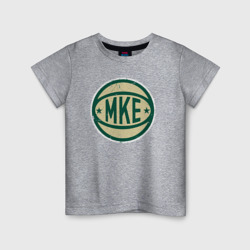 Детская футболка хлопок Milwaukee ball