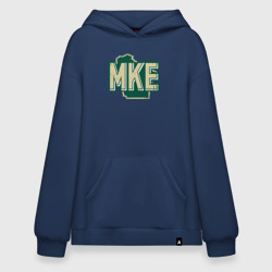 Худи SuperOversize хлопок Mke Bucks