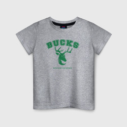 Детская футболка хлопок Bucks fear the deer