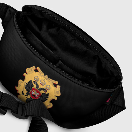 Поясная сумка 3D с принтом Имперский герб символкика, фото #6