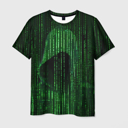 Хакер в капюшоне – Мужская футболка 3D с принтом купить со скидкой в -26%
