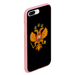 Чехол для iPhone 7Plus/8 Plus матовый Герб РФ орёл имперский - фото 2