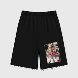 Женские шорты oversize футер хлопок Dragon ball anime