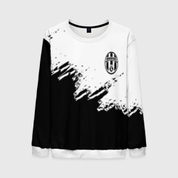 Мужской свитшот 3D Juventus black sport texture