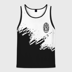 Мужская майка 3D Juventus black sport texture