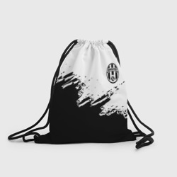 Рюкзак-мешок 3D Juventus black sport texture