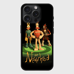 Чехол силиконовый для Apple iPhone 15 Pro матовый Неверь в худо - небывальщина 