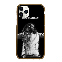 Чехол для iPhone 11 Pro матовый Боб Марли музыкант