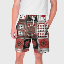Мужские шорты 3D Покерный гений