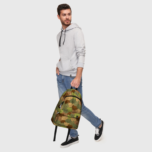 Рюкзак 3D с принтом Котики - камуфляж, фото #5