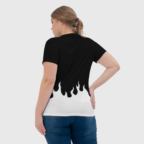 Женская футболка 3D Dayz огонь апокалипсис, цвет 3D печать - фото 7