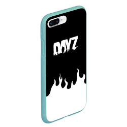 Чехол для iPhone 7Plus/8 Plus матовый Dayz огонь апокалипсис - фото 2