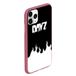 Чехол для iPhone 11 Pro Max матовый Dayz огонь апокалипсис - фото 2