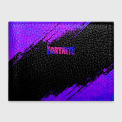Обложка для студенческого билета Fortnite epic games neon 