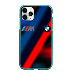 Чехол для iPhone 11 Pro Max матовый BMW sport абстракция