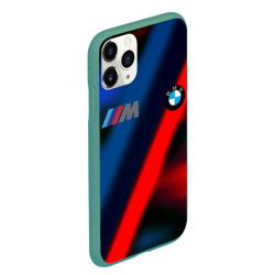 Чехол для iPhone 11 Pro Max матовый BMW sport абстракция - фото 2