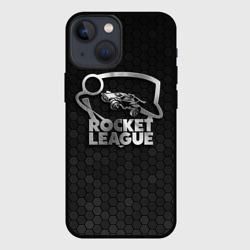 Чехол для iPhone 13 mini Rocket League - metal logo