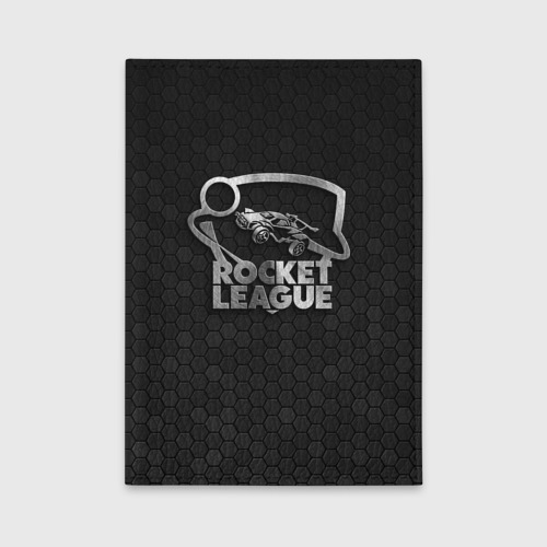 Обложка для автодокументов Rocket League - metal logo