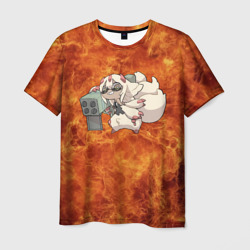 Мужская футболка 3D Взрывоопасная Фапута