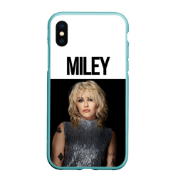 Чехол для iPhone XS Max матовый Miley Cyrus