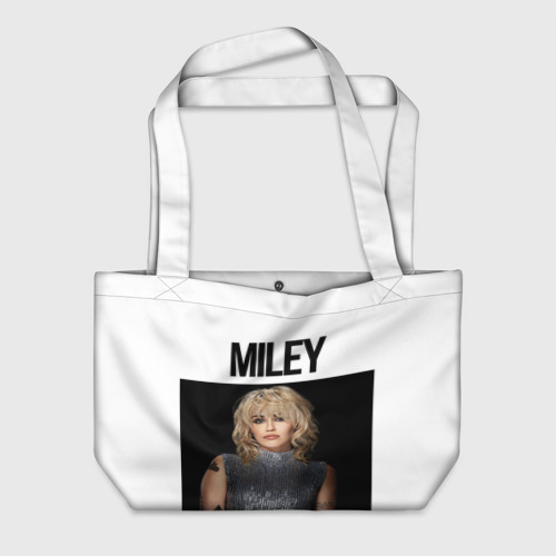 Пляжная сумка 3D Miley Cyrus