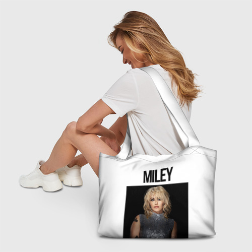 Пляжная сумка 3D Miley Cyrus - фото 6