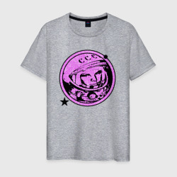 Violet Gagarin – Мужская футболка хлопок с принтом купить со скидкой в -20%