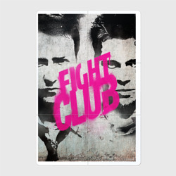 Магнитный плакат 2Х3 Fight club - pink title