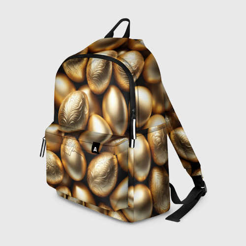 Рюкзак 3D  Золотые Пасхальные яйца
