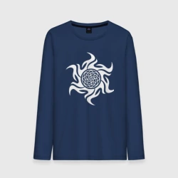 Мужской лонгслив хлопок Защита здоровья - оберег здрабережень