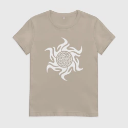 Женская футболка хлопок Защита здоровья - оберег здрабережень