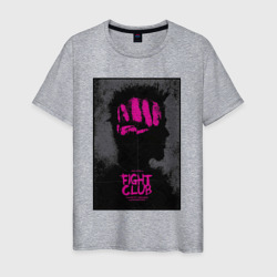 Мужская футболка хлопок Brad Pitt - fight club
