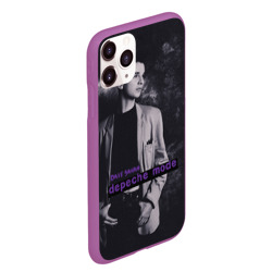 Чехол для iPhone 11 Pro Max матовый Depeche Mode Dave Gahan noir2 - фото 2