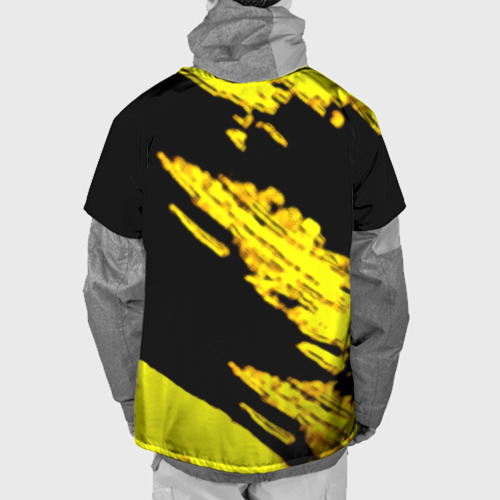 Накидка на куртку 3D Боруссия Дортмунд желтый спорт, цвет 3D печать - фото 2