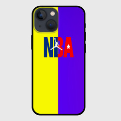 Чехол для iPhone 13 mini NBA sport полосы