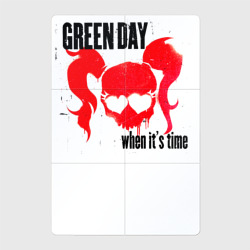 Магнитный плакат 2Х3 Green Day when it's time