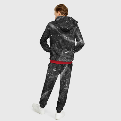 Мужской костюм 3D Молодежка: лёд, цвет красный - фото 4
