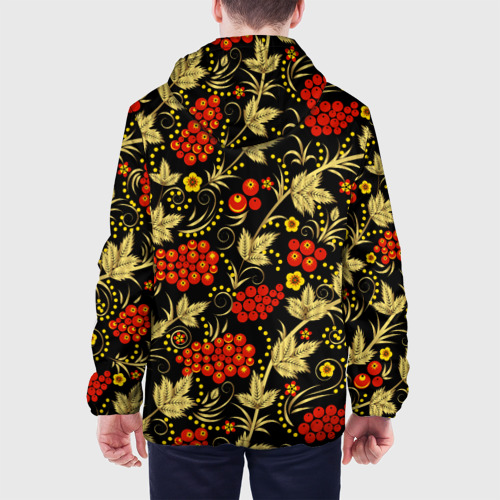 Мужская куртка 3D Русский узор с позолотой, цвет 3D печать - фото 5