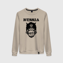 Женский свитшот хлопок Russian gorilla