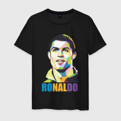 Smiling Ronaldo – Мужская футболка хлопок с принтом купить со скидкой в -20%