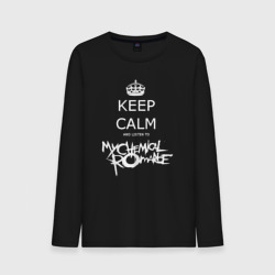 Мужской лонгслив хлопок My Chemical Romance keep calm