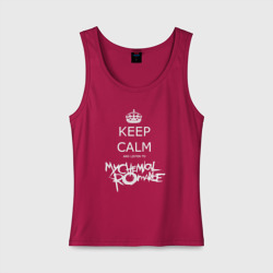 Женская майка хлопок My Chemical Romance keep calm