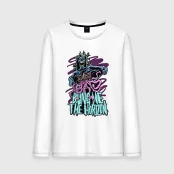 Мужской лонгслив хлопок Bring Me the Horizon - Zombie