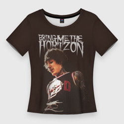 Женская футболка 3D Slim Oli Sykes - Bring Me the Horizon