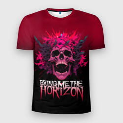 Мужская футболка 3D Slim Bring Me the Horizon - rock band