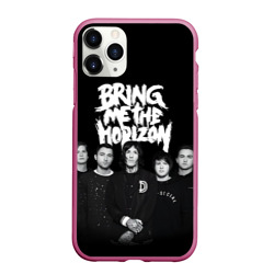 Чехол для iPhone 11 Pro Max матовый Bring me the horizon - group